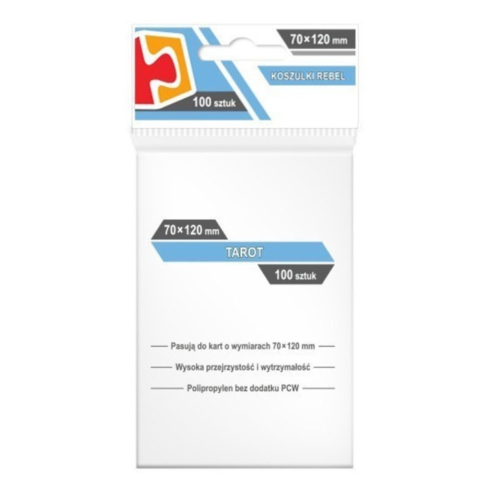 100 db-os könyvborító készlet, Rebel, Transparent