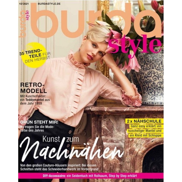 Списание Burda Style октомври 2021 г., 10/2021 г