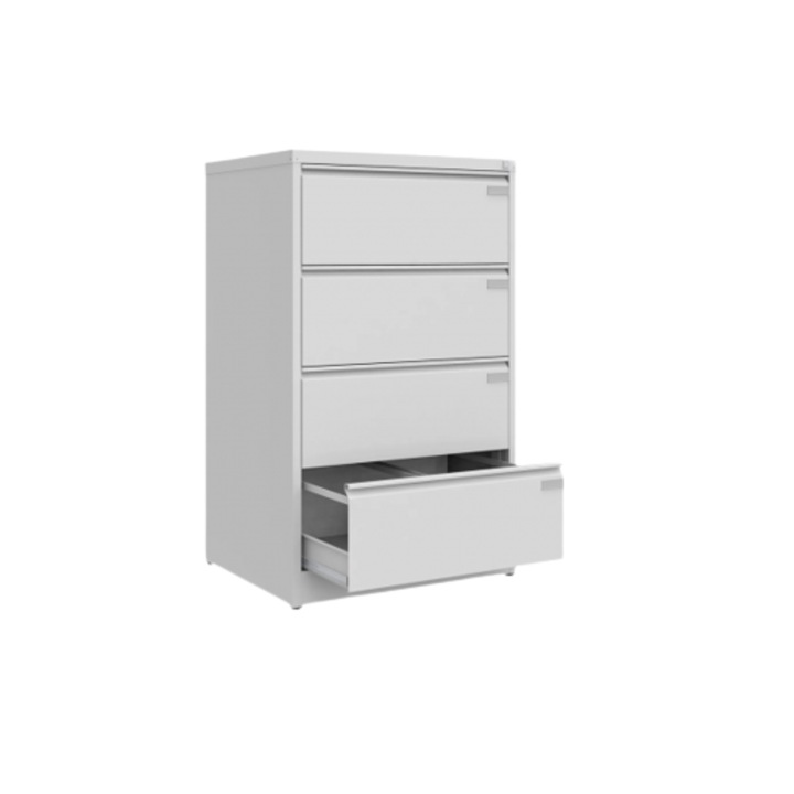 Függőmappa tároló szekrény, Szk 302 Sis, 1285 x 775 x 630 mm, 101 kg, 4 db fiókkal