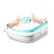 Litiera pentru pisici cu sistem de dezodorizare, pliabila, canal de ventilatie, usa transparenta si gratar curatare, CLD-CareLoveDevotion