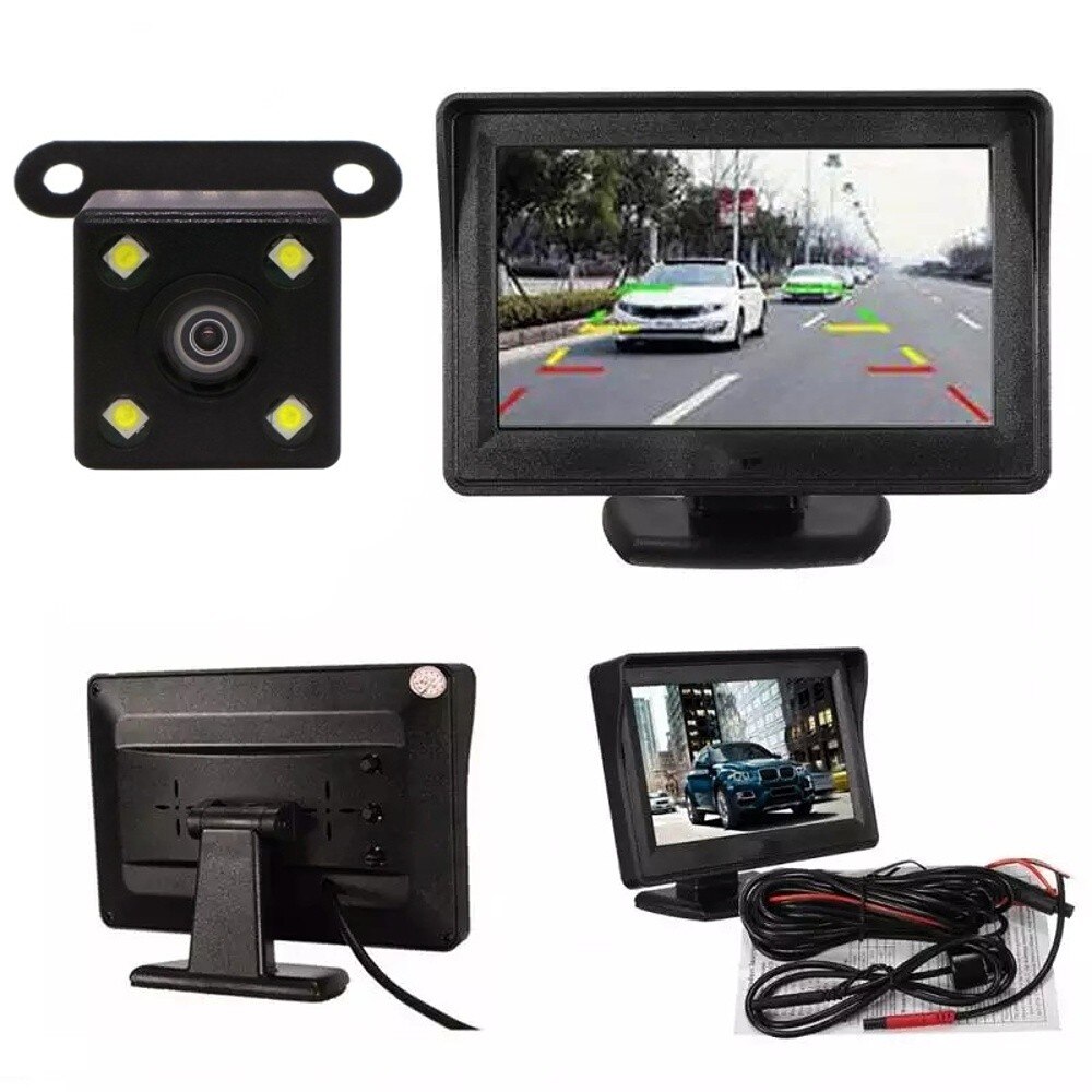 Set Camera marsarier si monitor, motoLEDy, 12V eMAG.ro