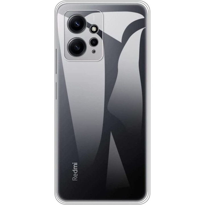 Кейс за Xiaomi Redmi Note 12 4G, прозрачен, tpu