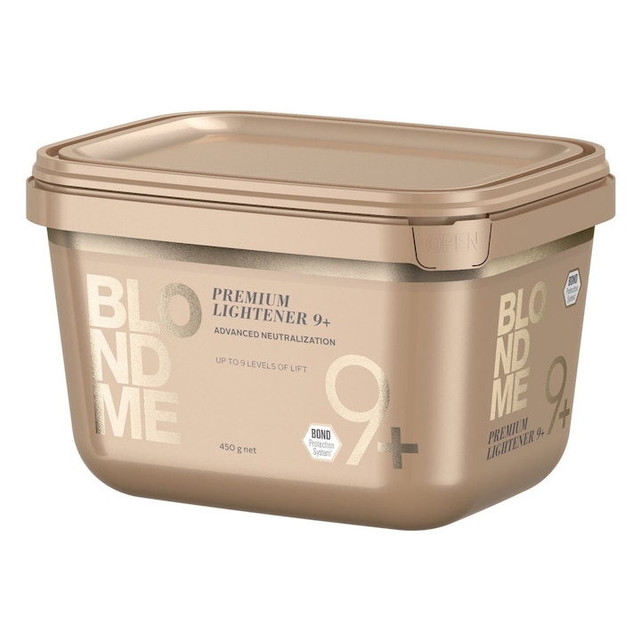 Pudra Decoloranta Profesionala, Schwarzkopf Professional BlondMe Premium 9+ Bond 450gr