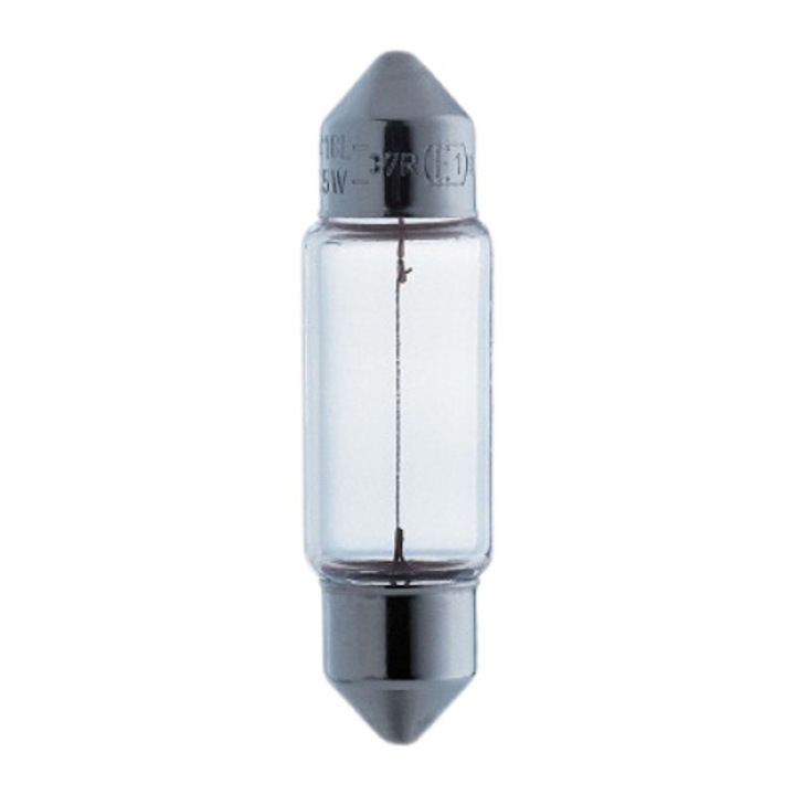 Set 10 Becuri Auto OSRAM, C5W, 12V, 5 W, Conector SV8,5-8, Pentru Iluminare Numar, Original