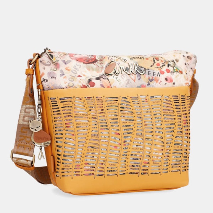 Дамска чанта A-33/B-26/26/13см, жълта 36793 248, Anekke