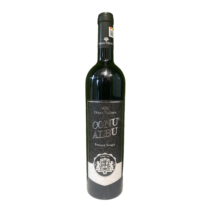 Vin Rosu Viisoara, Conu Albu, Feteasca Neagra, Sec, 0.75l