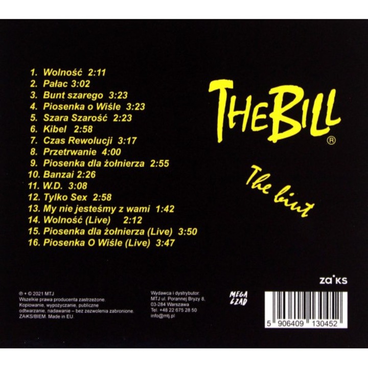 The Bill: The biut (reedycja 2021) [CD]