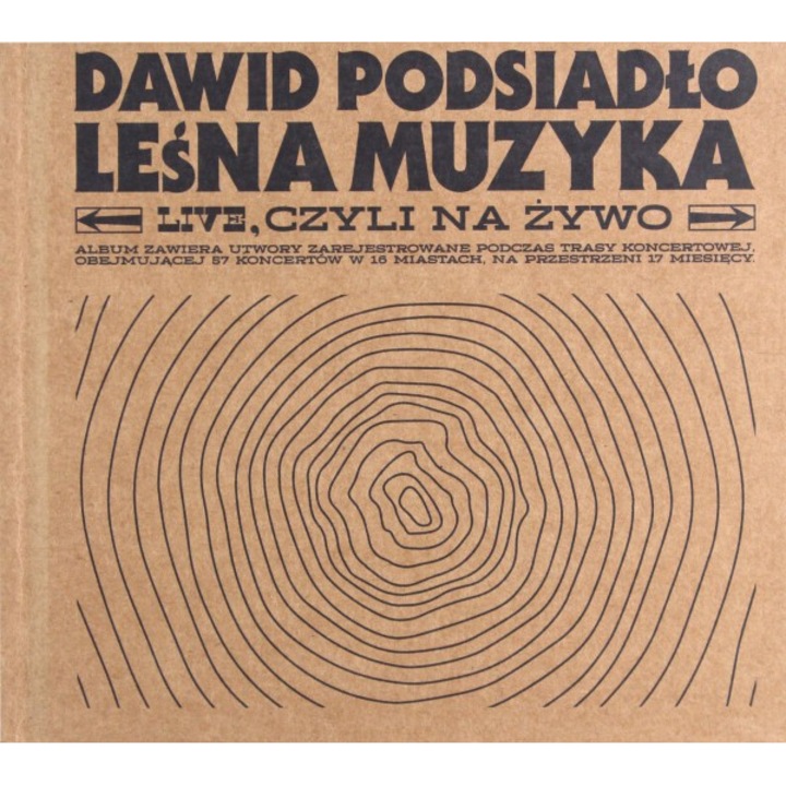 Dawid Podsiadlo: Leśna Muzyka (live, czyli na żywo) [CD]
