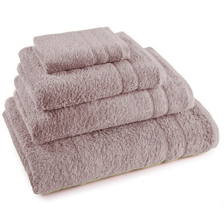 Set 12 prosoape din Bumbac 100%, Calitate Premium, HEIMTEX, maro deschis, 50 x 100 cm