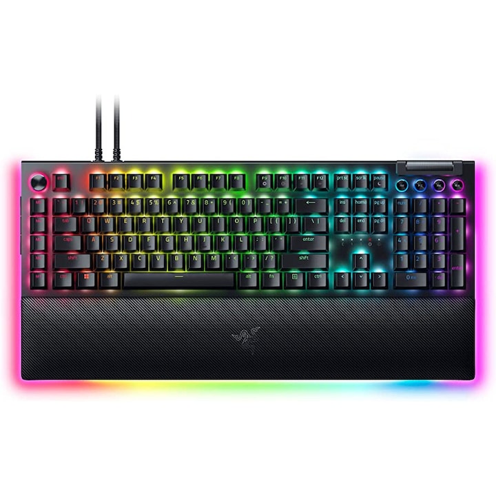 Клавиатура Gaming Razer BlackWidow V4 Pro, Механична, RGB осветление, Черен