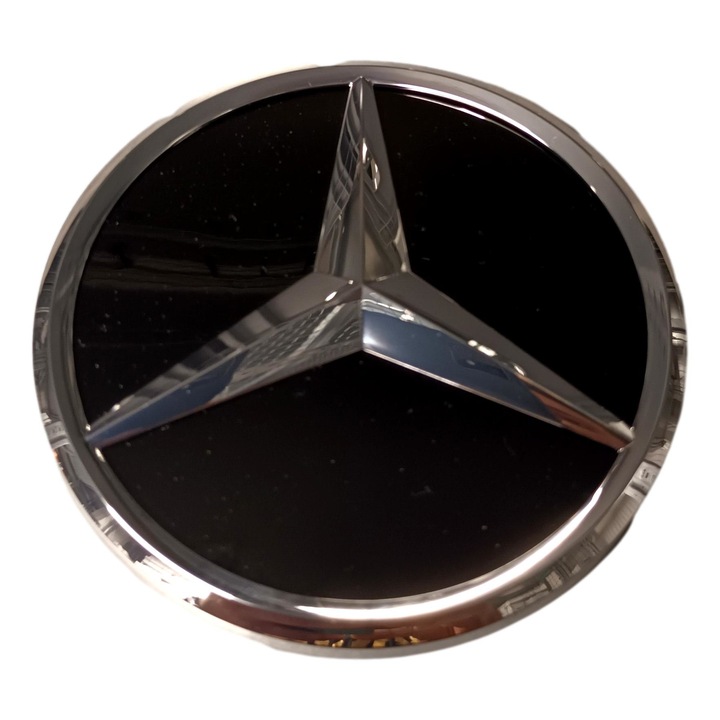 Hátsó embléma EQE/EQS, Mercedes-Benz, ezüst/fekete