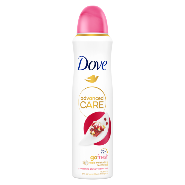 Deodorant Dove Advanced Care Spray Rodie, 150 ml