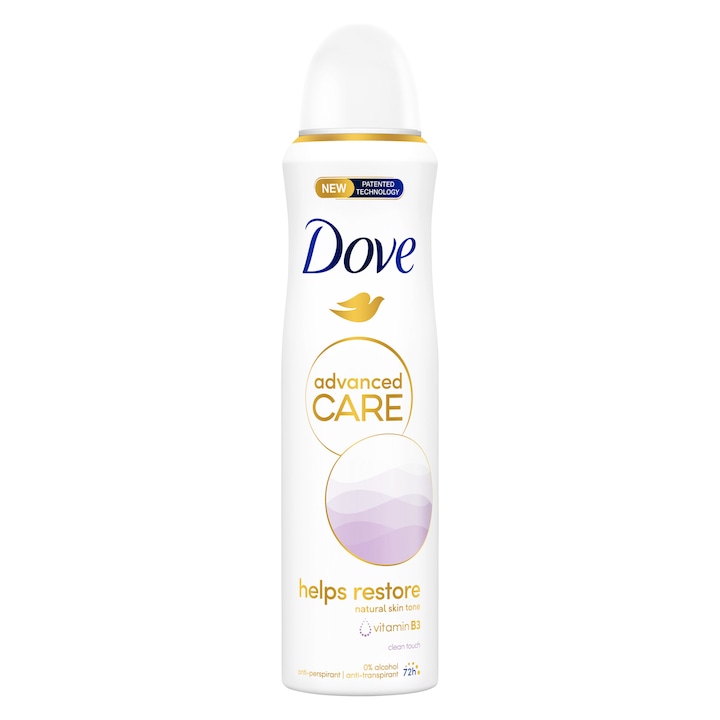 Deodorant Dove Advanced Care Spray Clean Touch, 150 ml