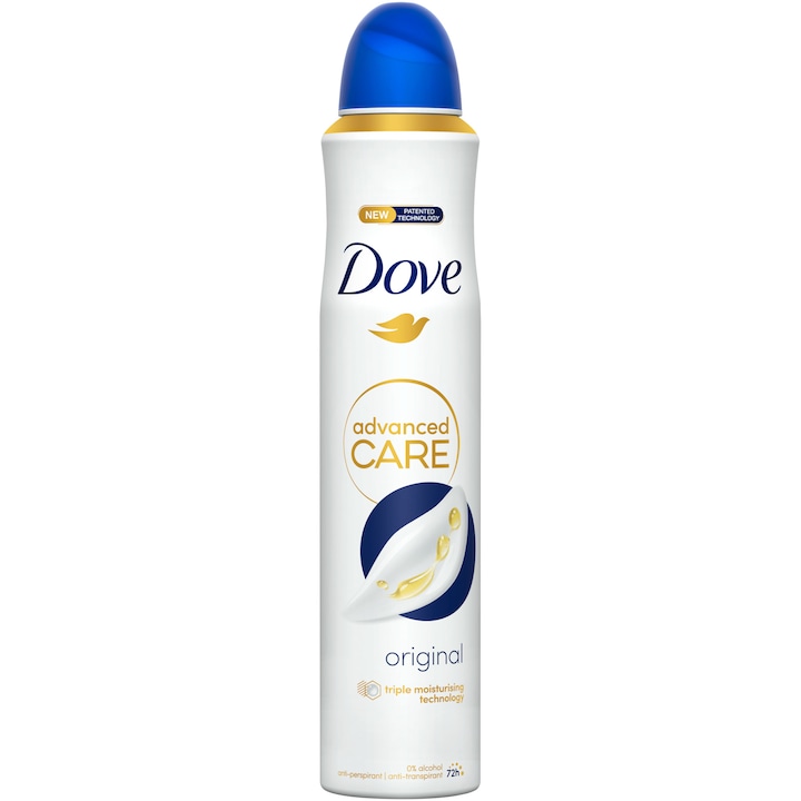 Дезодорант спрей Dove Advanced Care Original, 200 мл