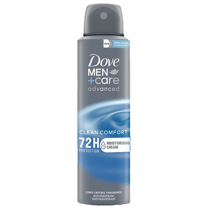 Deodorant Dove Men+Care Advanced Care Spray Clean Comfort, 200 ml