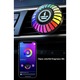 Lampa Ambientala si Difuzor Auto cu Functie de Odorizant, Umidificator si Aromaterapie cu Ritm Muzical RGB pentru Interior cu 24 de LED-uri, AutoREY®