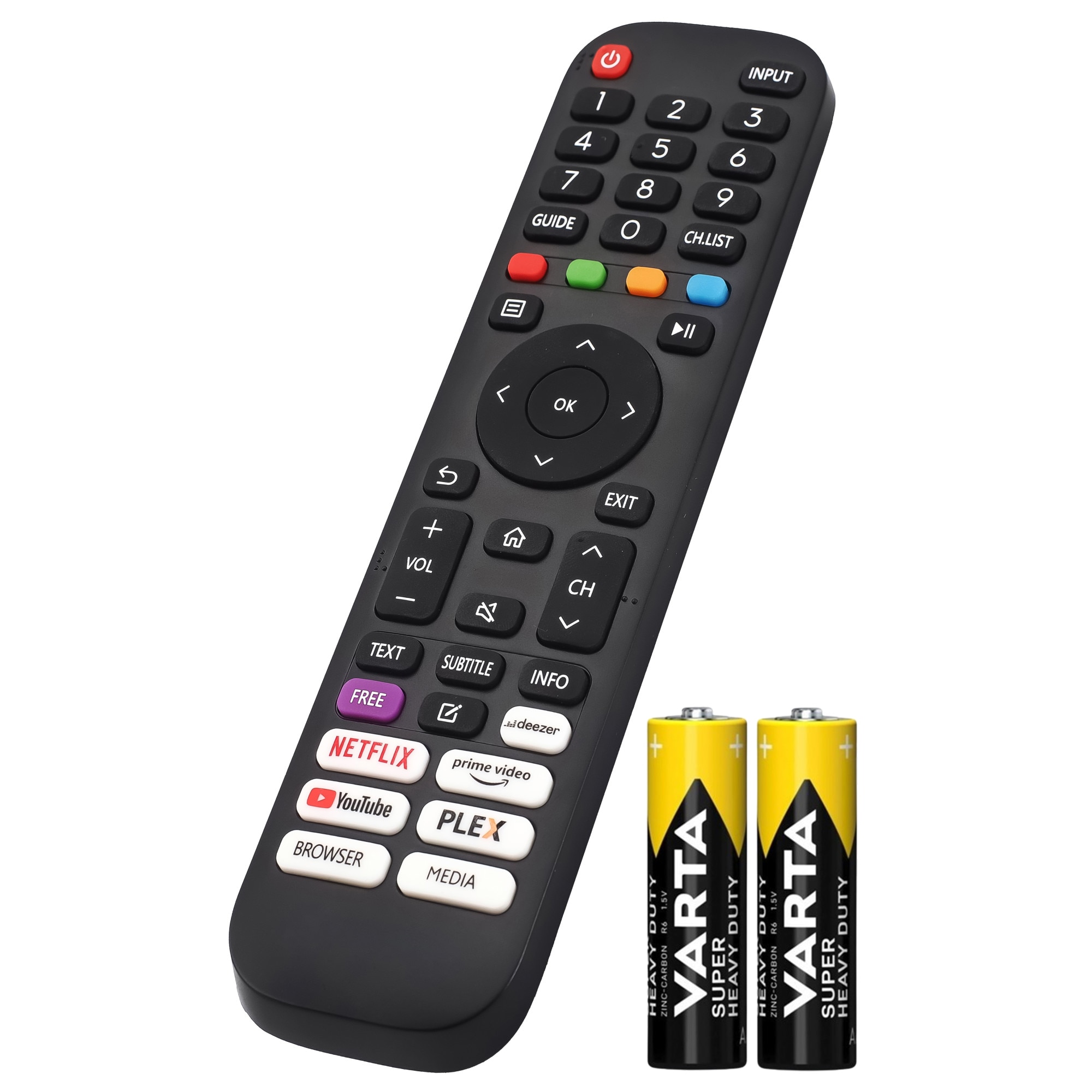 Telecomanda TV Compatibila Vortex Smart, V32R0212VS, V40R5162VS, Bocu ...