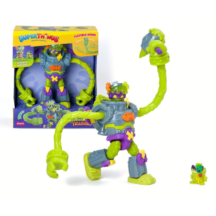 Figurina SuperThings, Kazoom Smash Crash, multicolor, 12 cm
