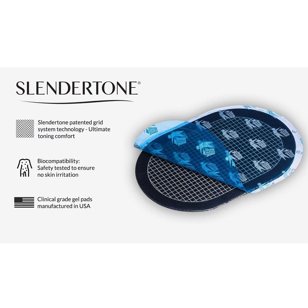2-Slendertone Sostituzione Fondo Tonificante Gel Pastiglie (8