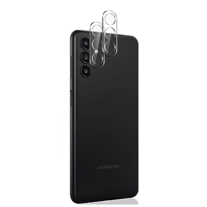 Стъклен Протектор за Камерите за Samsung S8 Plus, Удароустойчив, Черен