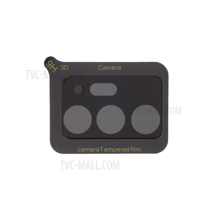 Protector din sticla pentru camera, Pentru Samsung Note 20 Ultra, Negru/Transparent