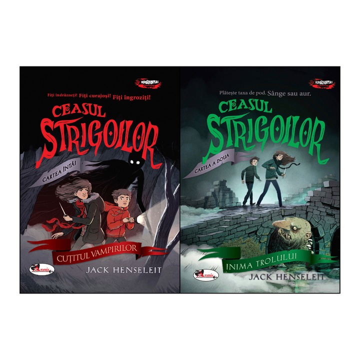 Pachet Ceasul Strigoilor, 2 carti