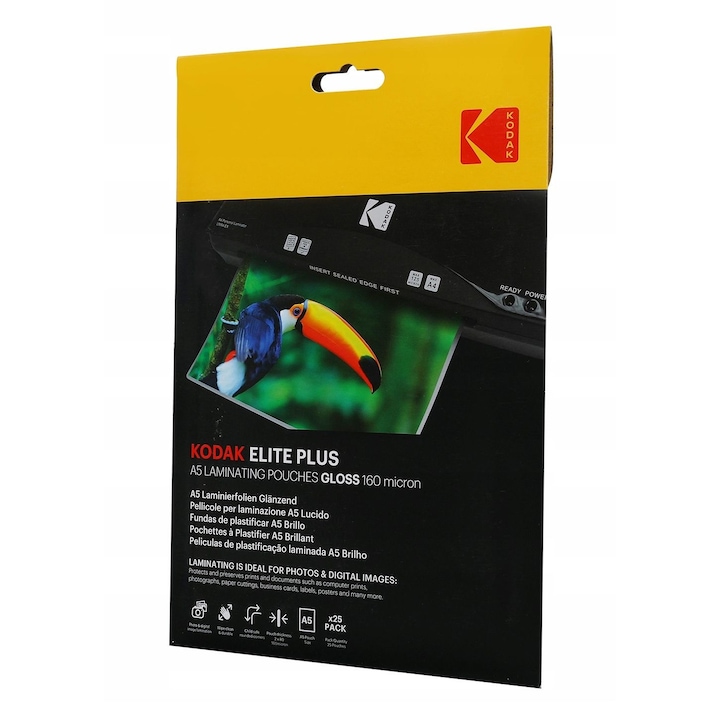 Folii laminare Kodak A5. Căutarea nu se oprește niciodată - eMAG.ro