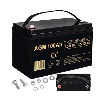 Baterie rulota, UPS, Sisteme fotovoltaice VOLT AGM 100Ah 12V