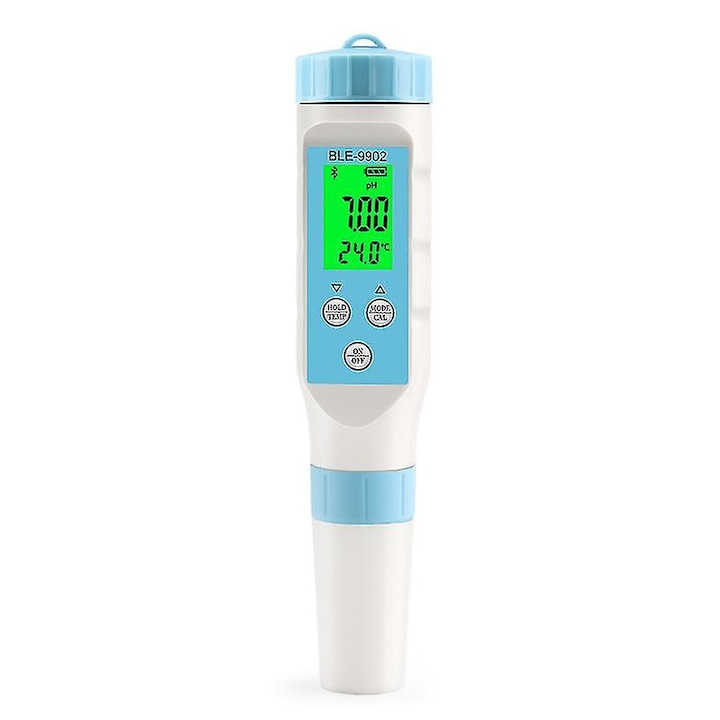 Tester Smart profesional de masurat calitatea apei 3 in 1 TDS, EC, temperatura, aplicatie mobila