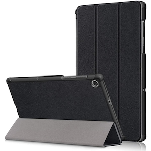 Husa tableta Piele, Tip Carte pentru Lenovo Tab M8 gen 4 8", Protectie Completa cu Functie de Stand, Close To Sleep, Top Quality, Soft Touch, Durabil, Negru