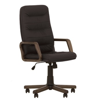 Scaun directorial EXPERT EXTRA, Negru piele ecologica Scaun directorial EXPERT EXTRA, Negru piele ecologica