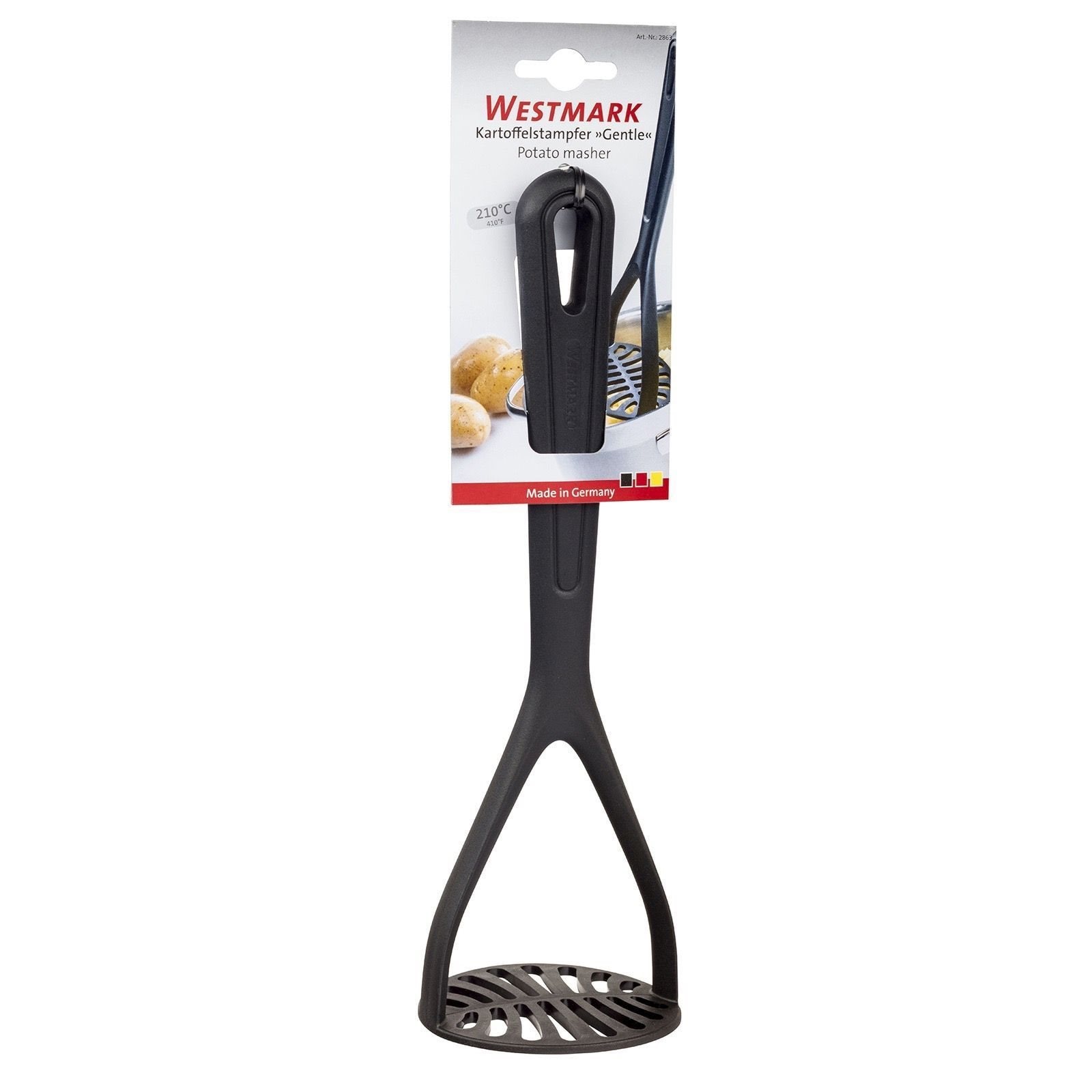 Westmark 28632270 Potato Masher Gentle, A, Black