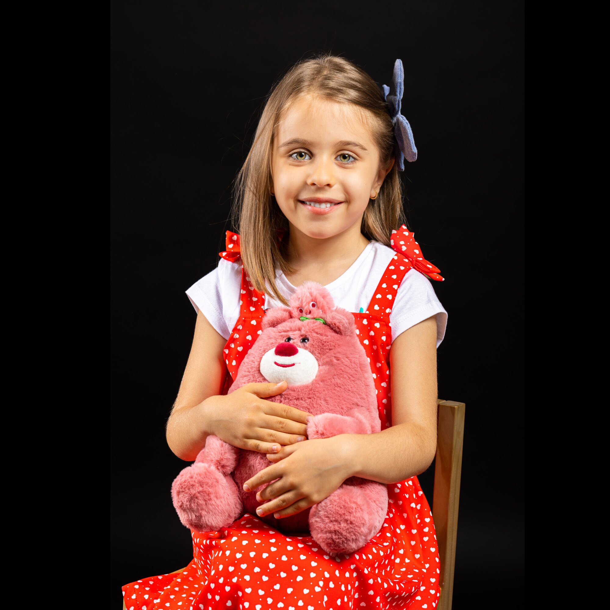 Jucarie Plus Ursulet Roz RUBY 30cm - eMAG.ro