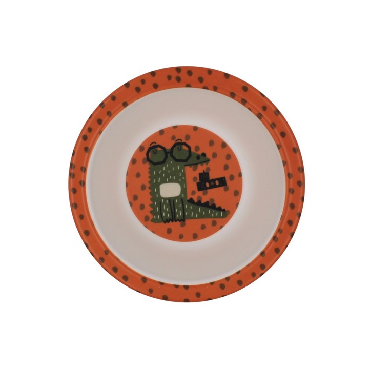 Bol melamina imprimeu crocodil 400 ml