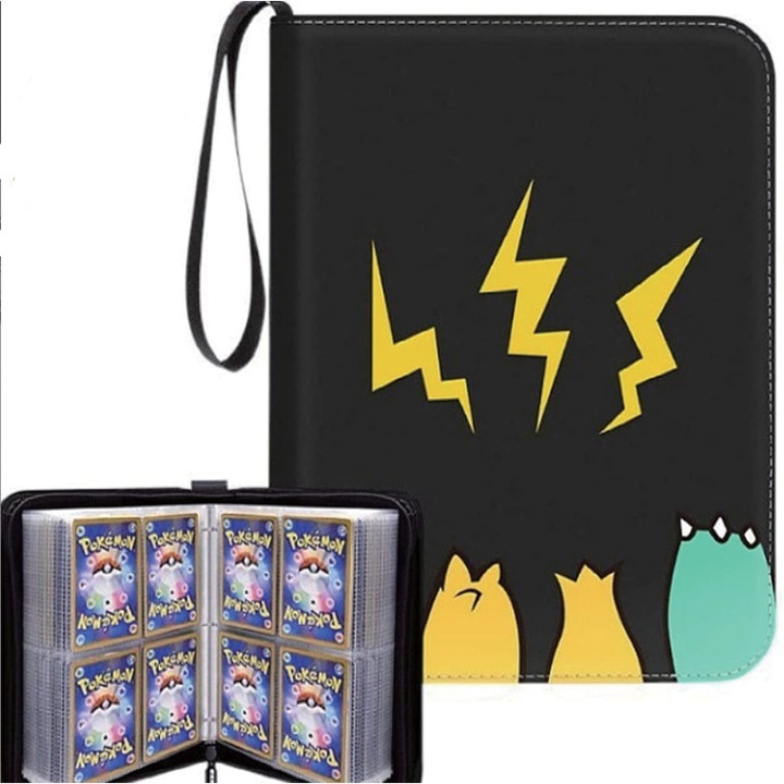 Органайзер за карти Pokemon, Vaxiuja, 400 джоба, многоцветен