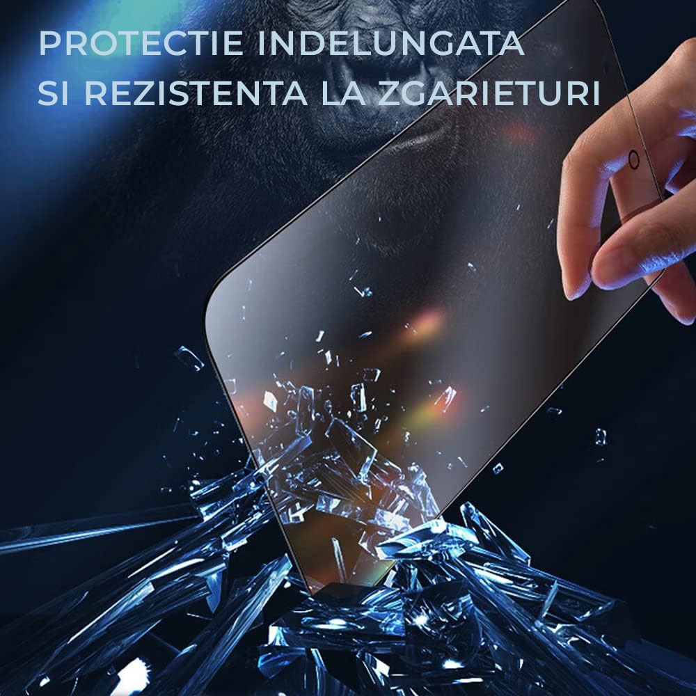 Folie de Protectie Daden® instalare Usoara din Sticla Temperata Premium pentru iPhone 11 Pro Max, Kit instalare rapida, Easy App, Protectie Profesionala, Ultra Rezistenta, Calitate Premium