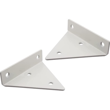 Support Alb Raft Set 2 suporturi pentru raft suspendat, Metal, Alb - eMAG.ro