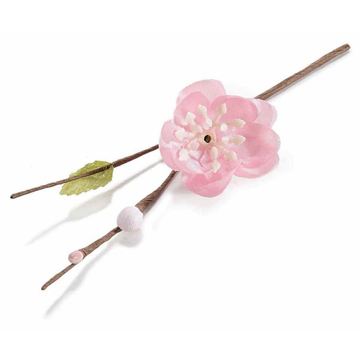 Floare Piersic artificial 13.5 cm