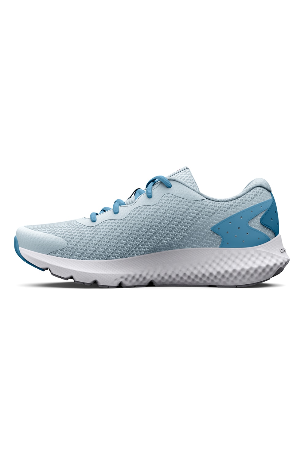 Under Armour, Pantofi cu logo pentru alergare Charged Rogue, Albastru, 38 EU