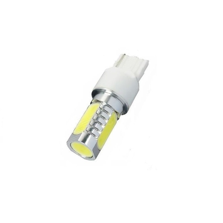 Led auto Alb T20 (7440) 6W High Power cu o singura intensitate