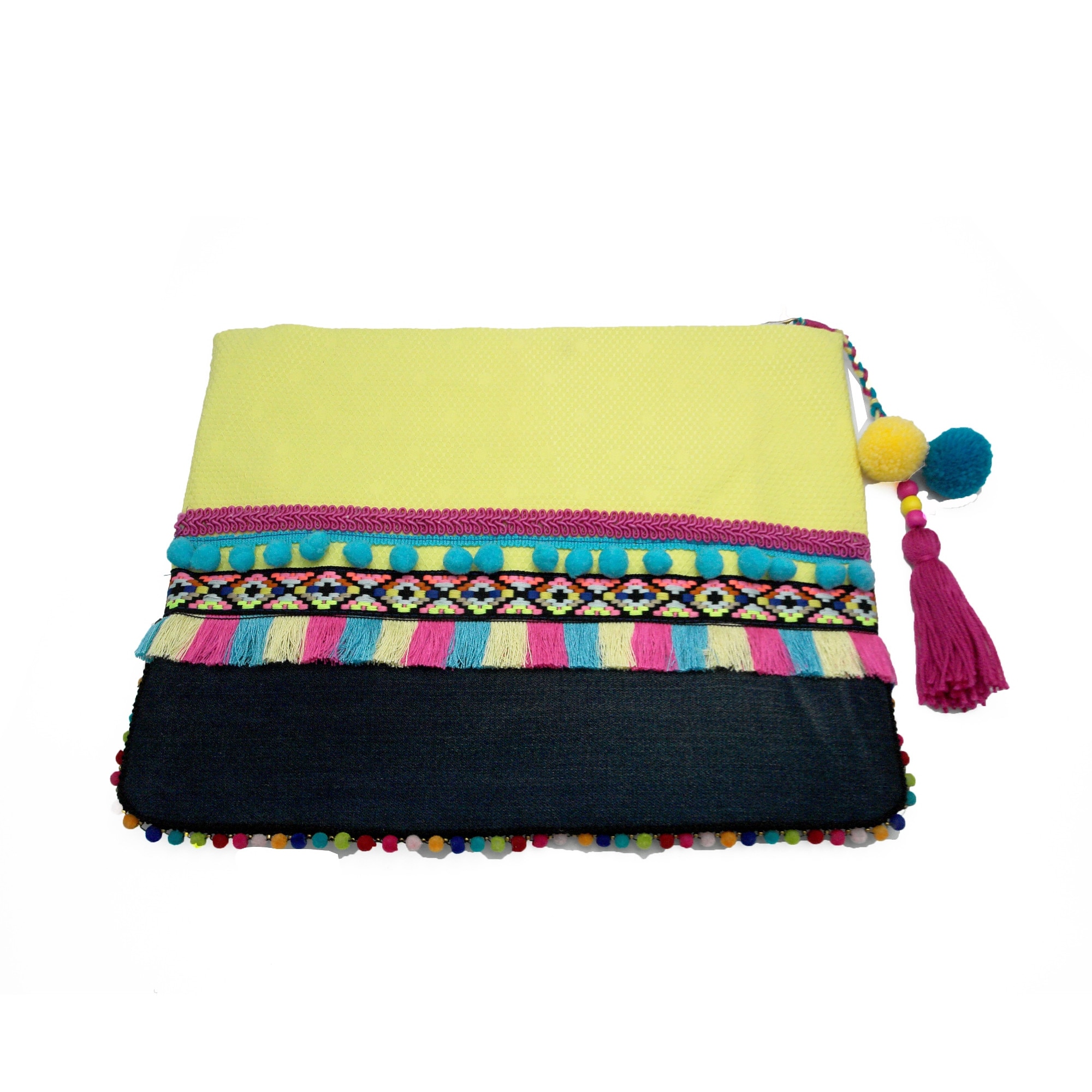 Geanta plic, unicat, lucrata manual, material textil, Etnic_007