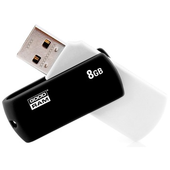 Memorie USB Goodram UCO2, 8GB, USB 2.0, Negru/Alb Memorie USB Goodram UCO2, 8GB, USB 2.0, Negru/Alb