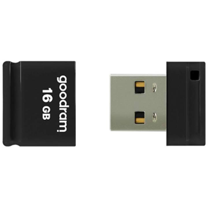 Memorie USB Goodram UPI2, 16GB, USB 2.0, Negru