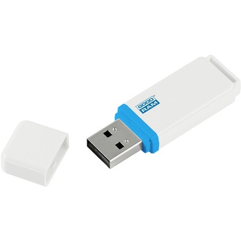 Memorie USB Goodram UMO2, 16GB, USB 2.0, Alb Memorie USB Goodram UMO2, 16GB, USB 2.0, Alb