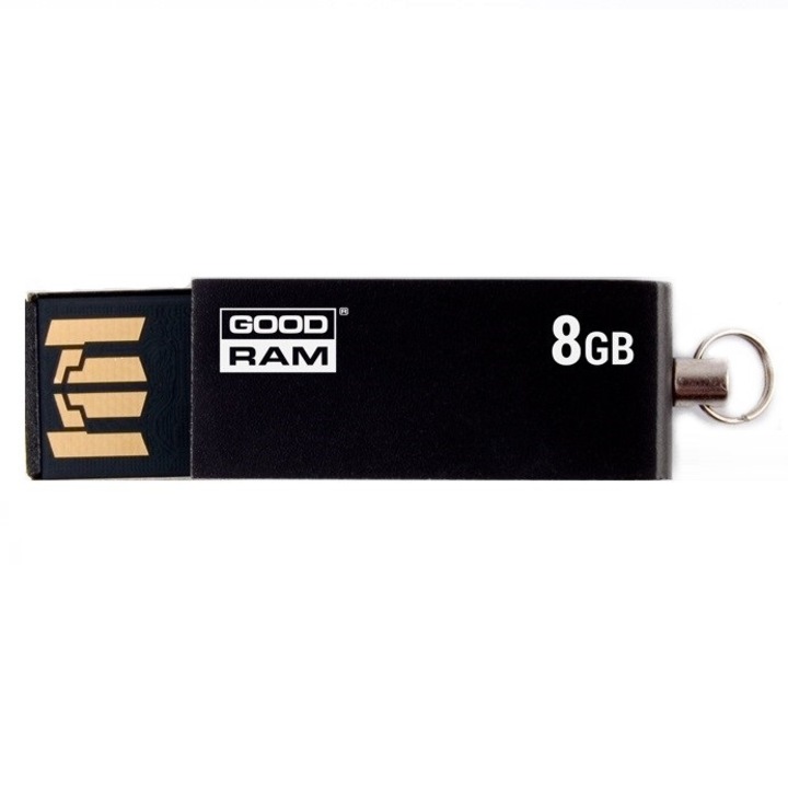 Goodram UCU2 Pendrive, 8GB, USB 2.0, Fekete