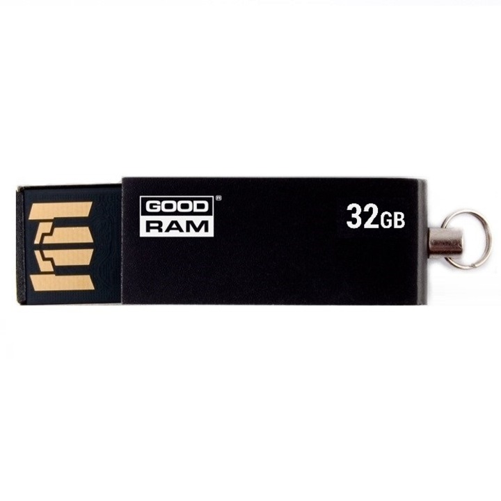 Goodram USB Pendrive, UCU2, 32GB, USB 2.0, Fekete