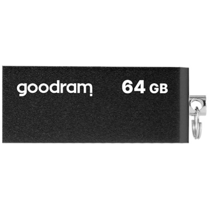 USB Flash памет Goodram UCU2, 64GB, USB 2.0, Черен