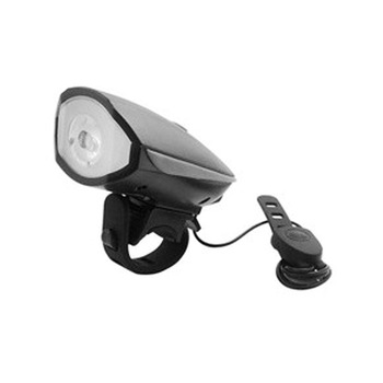 Far pentru bicicleta cu sonerie, LED, 1 W, 50 m Far pentru bicicleta cu sonerie, LED, 1 W, 50 m