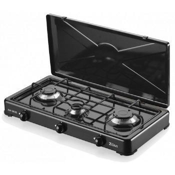 Aragaz plita 3 ochiuri ZLN0032 Consum specific : 0,380 kg/h,Negru Aragaz plita 3 ochiuri ZLN0032 Consum specific : 0,380 kg/h,Negru