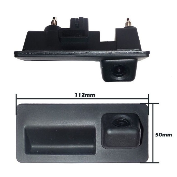 Camera Marsarier Dedicata Volkswagen pe manerul de portbagaj - 01578 Negru